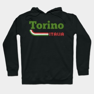 Torino, Italia // Retro Styled Italian Design Hoodie